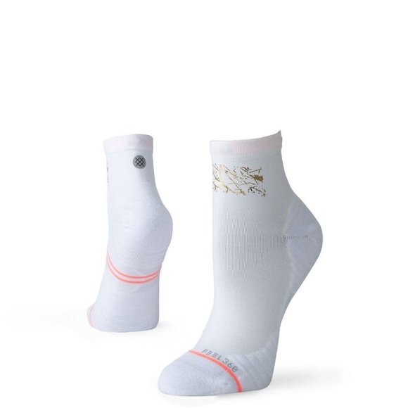 Stance Radiant QTR Running Quarter Height Socks - Picture 6 of 8